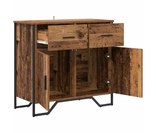 Kõide Sahtliga Vana Puit 79.5 X 35.5 X 74.5 Cm Tehispuit