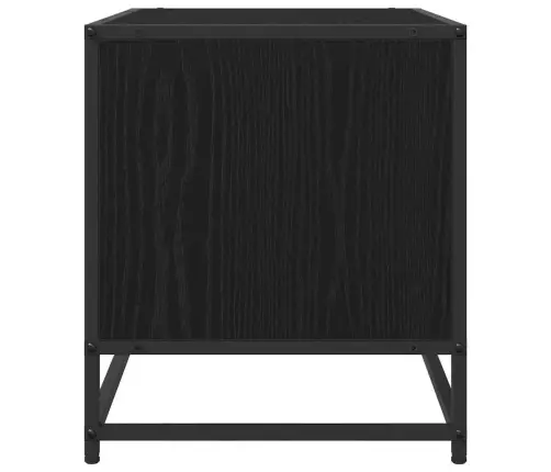 Tv Üksused Must Tamm 61 X 40 X 46 Cm Tehispuit