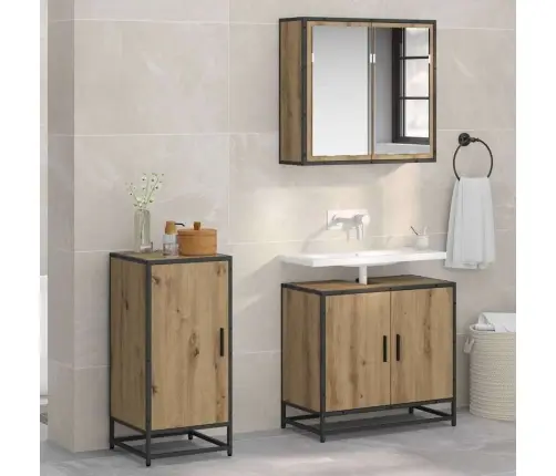 Puse Amatnieku Ozola 35 X 35.5 X 76 Cm Inženierijas Koks Vidaxl Puse Amatnieku Ozola 35 X 35.5 X 76 Cm Inženierijas Koks Vidaxl