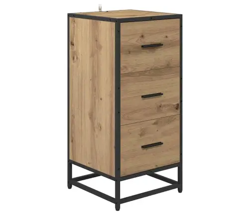 Puse Amatnieku Ozola 35.5 X 35 X 76 Cm Inženierijas Koks Vidaxl Puse Amatnieku Ozola 35.5 X 35 X 76 Cm Inženierijas Koks Vidaxl