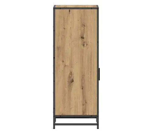 Vannitoa Kapp Uksega Käsitöötamm 35 X 37.5 X 100 Cm Tehispuit