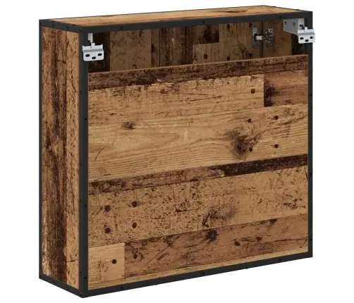 Vannas Istabas Spoguļu Skapis Vecs Koks 65 X 20 X 60 Cm Vidaxl