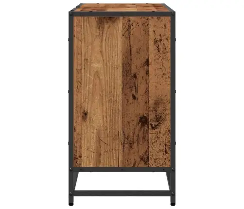 Vannitoa Kraanikausi Kapp Vana Puit 65 X 33 X 60 Cm Tehispuit