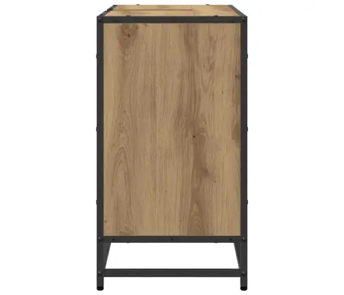 Vannas Istabas Izlietnes Skapītis Ar Durvīm Amatnieku Ozola Vidaxl