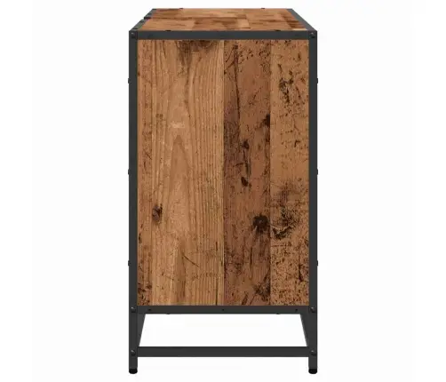 Vonios Kriauklės Spinta Su Lentyna Sena Mediena 90 X 33 X 60 Cm Vonios Kriauklės Spinta Su Lentyna Sena Mediena 90 X 33 X 60 Cm