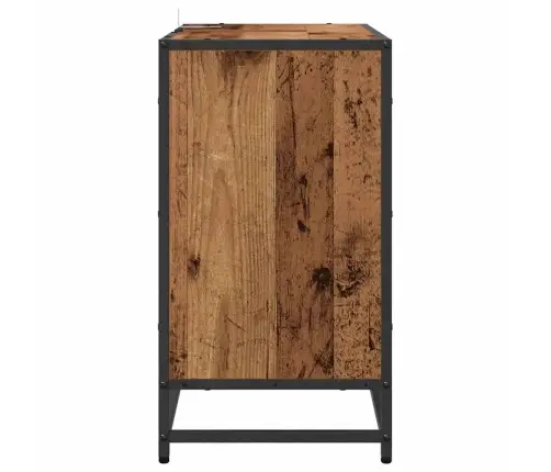 Vannitoa Kraanikausi Kapp Sahtliga Vana Puit 65 X 33 X 60 Cm