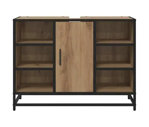 Vonios Spintelė Su Lentyna Amatininkų Ąžuolas 80 X 33 X 60 Cm