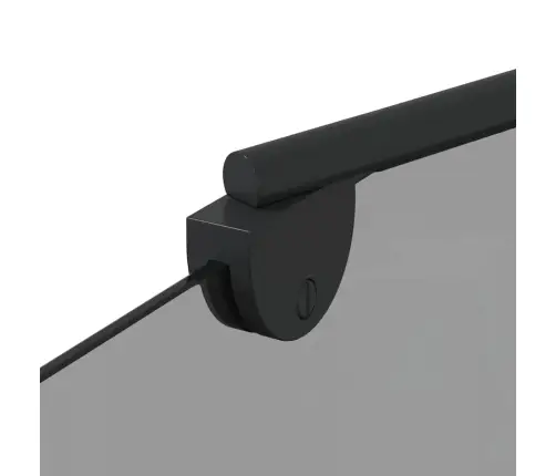 Dušas Apdare Melna 120 X 68 X 130 Cm Esg Stikls Un Alumīnijs Vidaxl