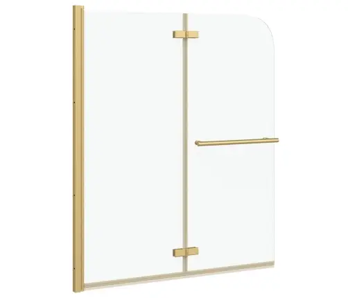 Dušo Kabineto Uždanga Auksinė 120 X 140 Cm