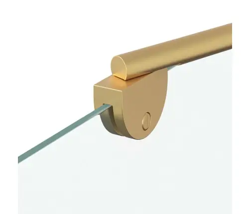 Duši Kest Kuldne 120 X 68 X 130 Cm Esg Klaas Ja Alumiinium