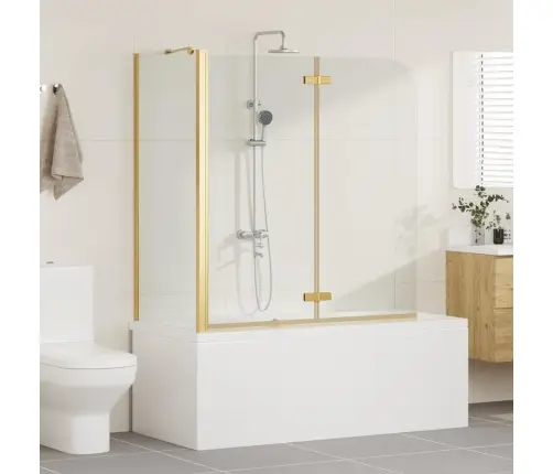 Duši Kest Kuldne 120 X 68 X 130 Cm Esg Klaas Ja Alumiinium