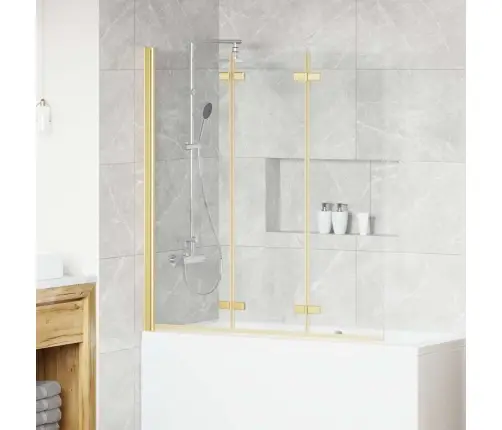 Dušo Kabineto Uždanga Auksinė 130 X 138 Cm