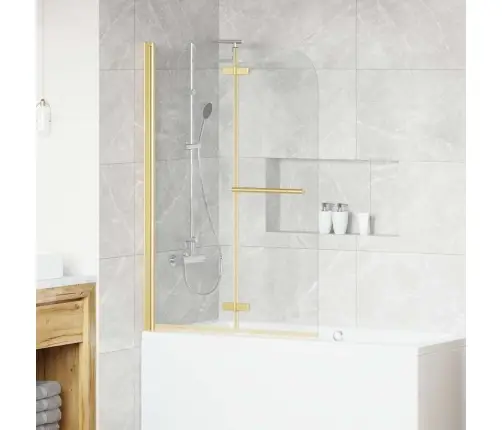 Duši Kest Kuldne 95 X 140 Cm Esg Klaas Ja Alumiinium