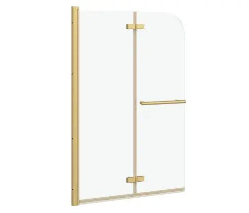 Duši Kest Kuldne 95 X 140 Cm Esg Klaas Ja Alumiinium