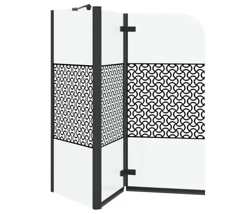 Vonia Apsauga Geometrinis Juoda 120 X 67 X 129 Cm