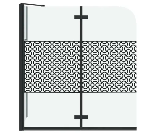 Vonia Apsauga Geometrinis Juoda 120 X 67 X 129 Cm