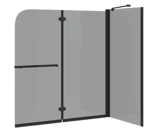 Kokkuklapitav Dušikabiin Tume Läbipaistev 120 X 67 X 129 Cm