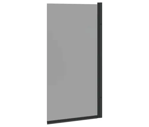 Vannas Dušas Ekrāns Melna 68 X 130 Cm Temperēts Stikls