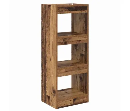 Grāmatplaukts Vecs Koks 40 X 30 X 103 Cm Inženierijas Koks Vidaxl