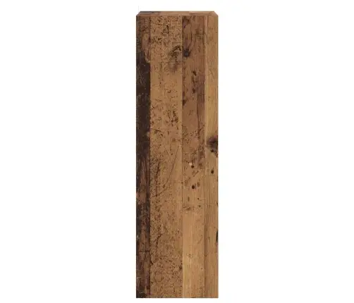 Grāmatplaukts Vecs Koks 40 X 30 X 103 Cm Inženierijas Koks Vidaxl