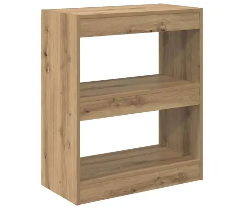 Grāmatplaukts Amatnieku Ozola 60 X 30 X 72 Cm Inženierijas Koks Vidaxl