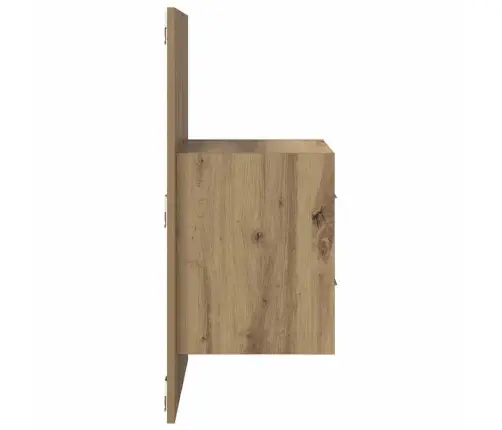 Sienā Piestiprināms Naktsgaldiņš 2 Pcs Artisānā Ozols Vidaxl