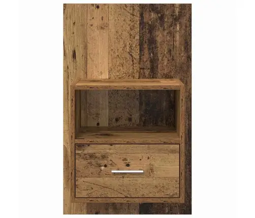 Gultas Skapis Ar Atvilktni 2 Pcs Vecs Koks 48.5 X 32.5 X 80 Cm Vidaxl