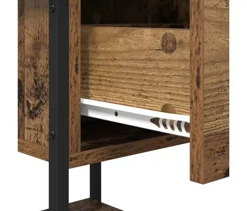 Gultas Skapis 2 Pcs Vecs Koks 40 X 39 X 40 Cm Inženierijas Koks Vidaxl