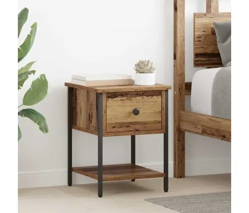 Gultas Skapis 2 Pcs Vecs Koks 40 X 39 X 40 Cm Inženierijas Koks Vidaxl