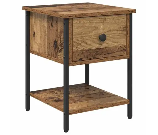 Gultas Skapis 2 Pcs Vecs Koks 40 X 39 X 40 Cm Inženierijas Koks Vidaxl