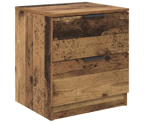 Nakts Skapītis Ar Atvilktni 2 Pcs Vecs Koks 45 X 39 X 50 Cm Vidaxl