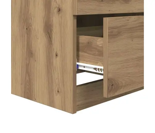 Nakts Skapītis 2 Pcs Amatnieku Ozola 45 X 39 X 50 Cm Vidaxl