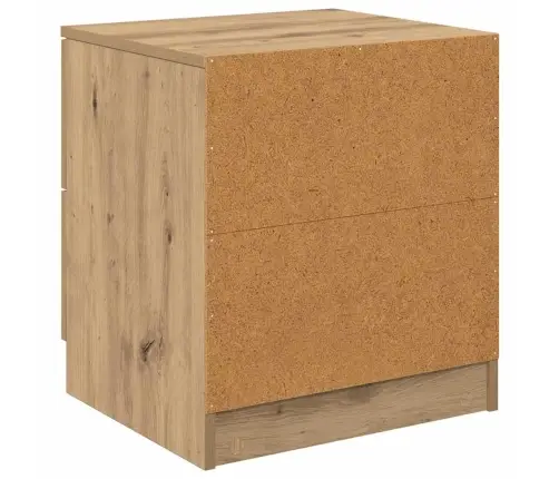 Nakts Skapītis 2 Pcs Amatnieku Ozola 45 X 39 X 50 Cm Vidaxl