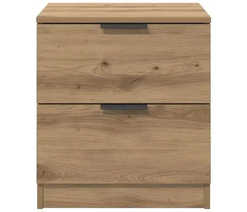 Nakts Skapītis 2 Pcs Amatnieku Ozola 45 X 39 X 50 Cm Vidaxl