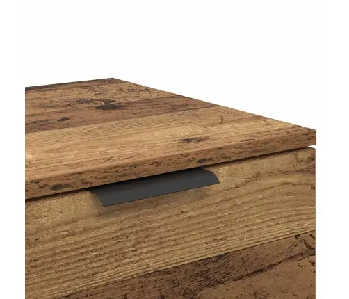 Lovos Spintelė Su Stalčių 2 Pcs Sena Mediena 40 X 39 X 40 Cm