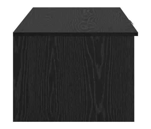 Kohvilaud Must Tamm 100 X 50 X 36 Cm Tehispuit Kohvilaud Must Tamm 100 X 50 X 36 Cm Tehispuit