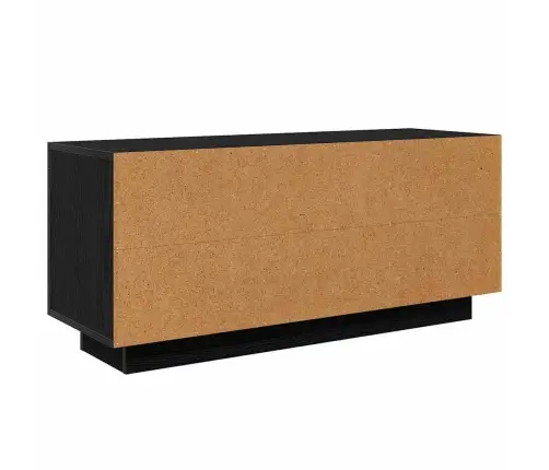 Televizora Skapīša Melns Ozolkoks 102 X 35 X 45 Cm Vidaxl