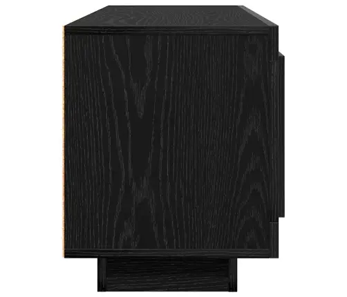 Televizora Skapīša Melns Ozolkoks 102 X 35 X 45 Cm Vidaxl