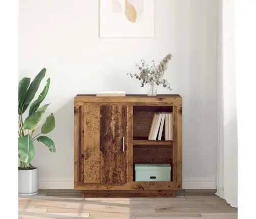 Puse Vecs Koks 40 X 80 X 75 Cm Inženierijas Koks Vidaxl