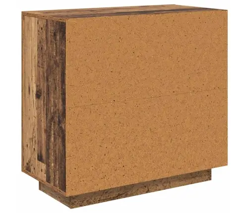 Puse Vecs Koks 40 X 80 X 75 Cm Inženierijas Koks Vidaxl