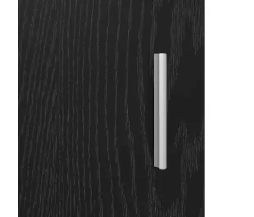 Puse Melns Ozols 40 X 80 X 75 Cm Inženierijas Koks Vidaxl