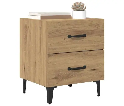 Lovos Spintelė Su Stalčių Amatininkų Ąžuolas 40 X 35 X 47,5 Cm