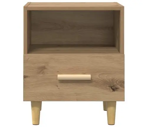 Nakts Skapītis Ar Atvilktni Amatnieku Ozola 40 X 35 X 47.5 Cm Vidaxl