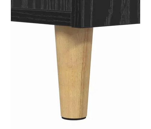 Nakts Skapītis Ar Atvilktni 2 Pcs Melns Ozols 40 X 35 X 47.5 Cm Vidaxl