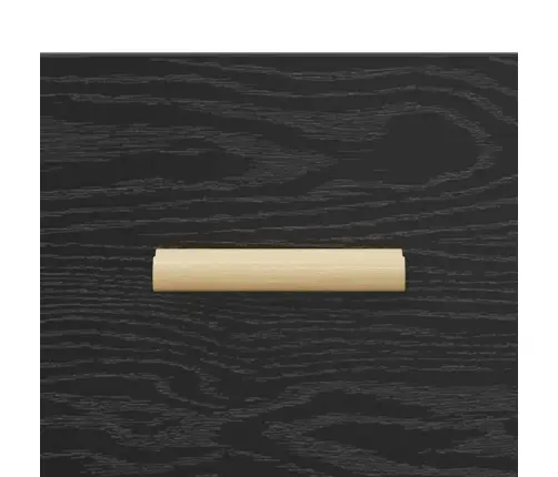 Nakts Skapītis Ar Atvilktni 2 Pcs Melns Ozols 40 X 35 X 47.5 Cm Vidaxl