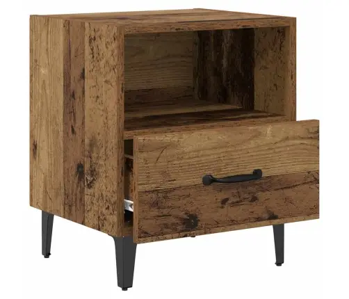 Nakts Skapītis Vecs Koks 40 X 35 X 47.5 Cm Inženierijas Koks Vidaxl