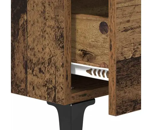 Öölambi Kapp 2 Pcs Vana Puit 40 X 35 X 47.5 Cm Tehispuit