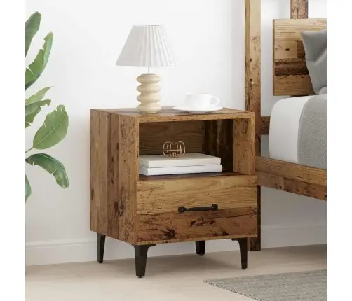 Öölambi Kapp 2 Pcs Vana Puit 40 X 35 X 47.5 Cm Tehispuit