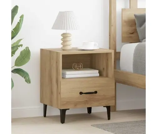 Šalia Lovos Spintelė Amatininkų Ąžuolas 40 X 35 X 47,5 Cm