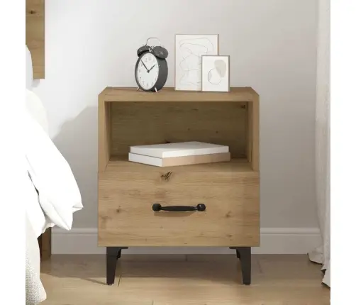 Šalia Lovos Spintelė Amatininkų Ąžuolas 40 X 35 X 47,5 Cm